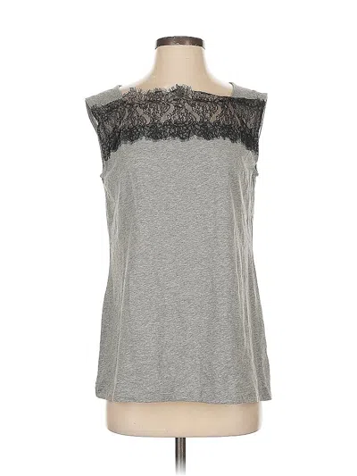 Pre-owned Cabi Sleeveless T-shirt In Gray
