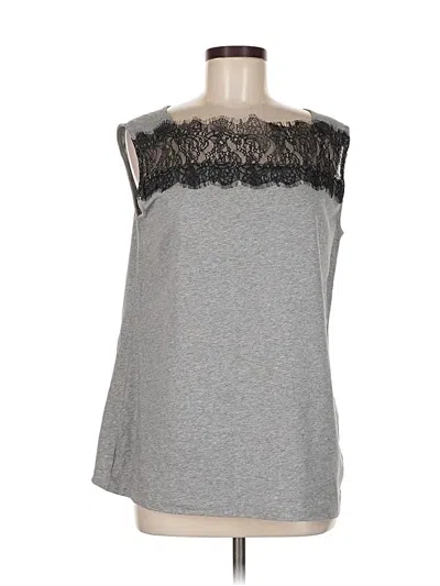 Pre-owned Cabi Sleeveless T-shirt In Gray