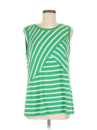 Pre-owned Cabi Sleeveless T-shirt In Green