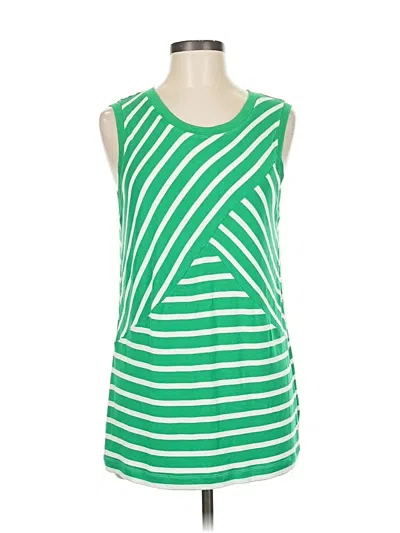 Pre-owned Cabi Sleeveless T-shirt In Green