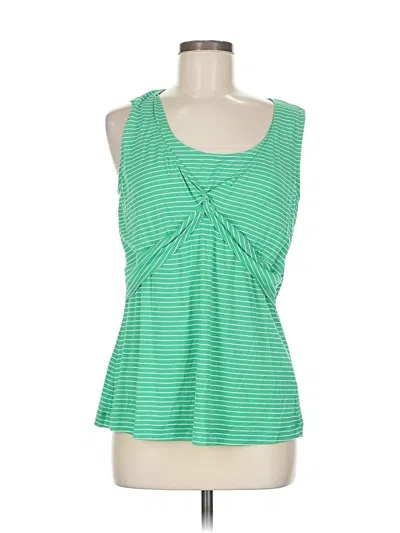 Pre-owned Cabi Sleeveless T-shirt In Green