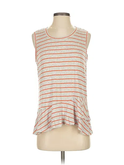 Pre-owned Cabi Sleeveless T-shirt In Orange
