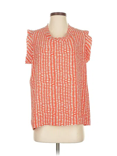 Pre-owned Cabi Sleeveless T-shirt In Orange