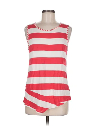 Pre-owned Cabi Sleeveless T-shirt In Red