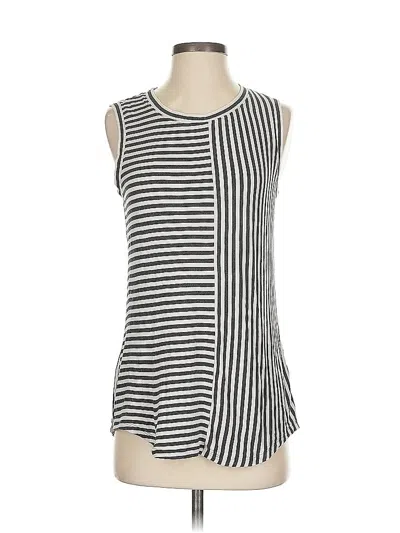 Pre-owned Cabi Sleeveless T-shirt In Silver
