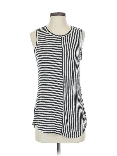 Pre-owned Cabi Sleeveless T-shirt In Silver