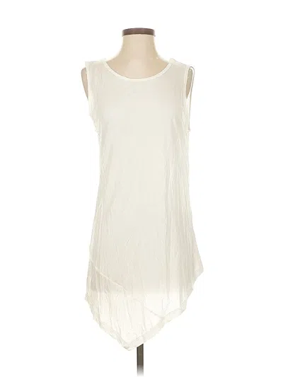 Pre-owned Cabi Sleeveless T-shirt In White
