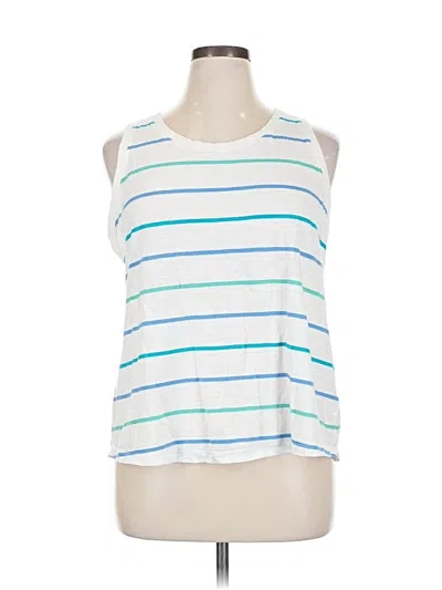 Pre-owned Cabi Sleeveless T-shirt In White