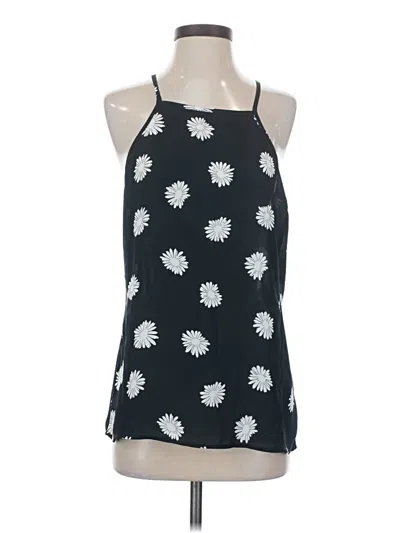 Pre-owned Cabi Sleeveless Top Black Halter Neckline Tops