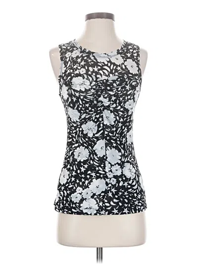 Pre-owned Cabi Sleeveless Top Black Halter Neckline Tops