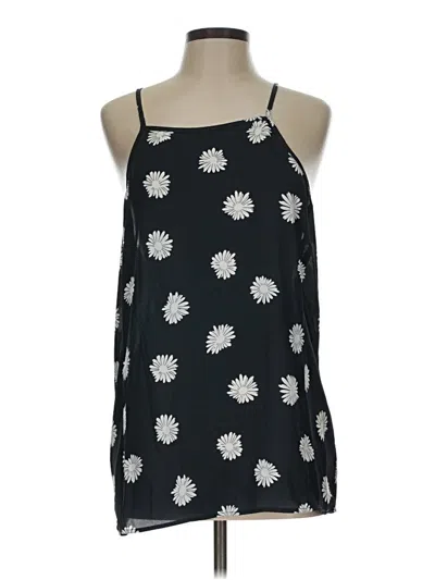 Pre-owned Cabi Sleeveless Top Black Halter Neckline Tops