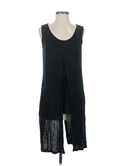 Pre-owned Cabi Sleeveless Top Black Scoop Neck Tops