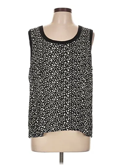 Pre-owned Cabi Sleeveless Top Black Scoop Neck Tops