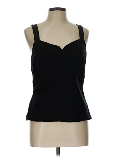 Pre-owned Cabi Sleeveless Top Black Strapless Neckline Tops