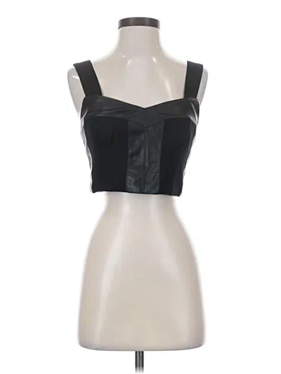 Pre-owned Cabi Sleeveless Top Black Strapless Neckline Tops