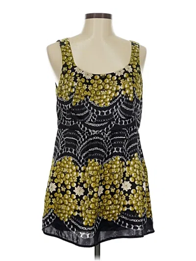Pre-owned Cabi Sleeveless Top Black Sweetheart Neckline Tops