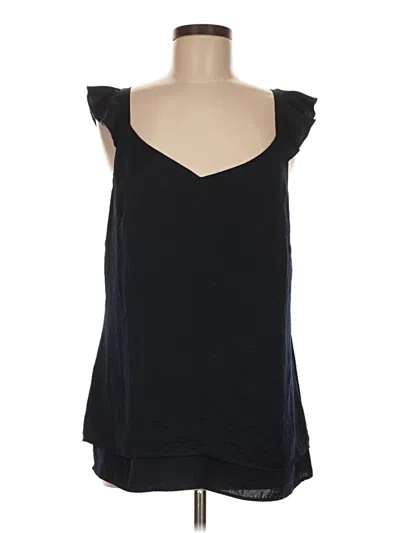 Pre-owned Cabi Sleeveless Top Black Sweetheart Neckline Tops