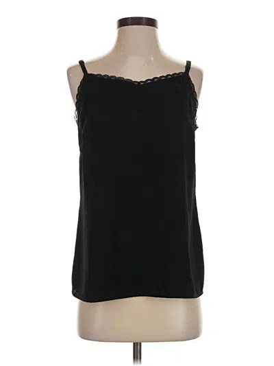 Pre-owned Cabi Sleeveless Top Black Sweetheart Neckline Tops
