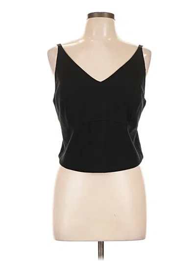 Pre-owned Cabi Sleeveless Top Black Sweetheart Neckline Tops