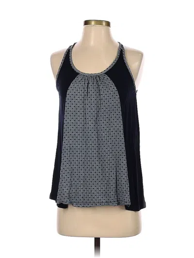 Pre-owned Cabi Sleeveless Top Blue Halter Neckline Tops