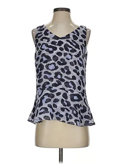 Pre-owned Cabi Sleeveless Top Blue Scoop Neck Tops