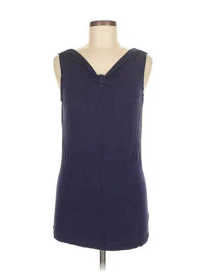 Pre-owned Cabi Sleeveless Top Blue Sweetheart Neckline Tops