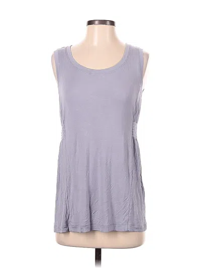 Pre-owned Cabi Sleeveless Top Gray Scoop Neck Tops
