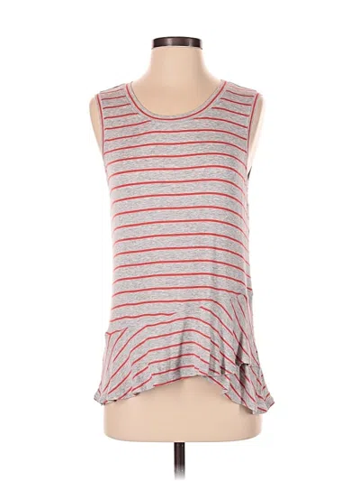 Pre-owned Cabi Sleeveless Top Gray Scoop Neck Tops