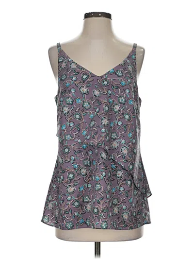 Pre-owned Cabi Sleeveless Top Gray Sweetheart Neckline Tops