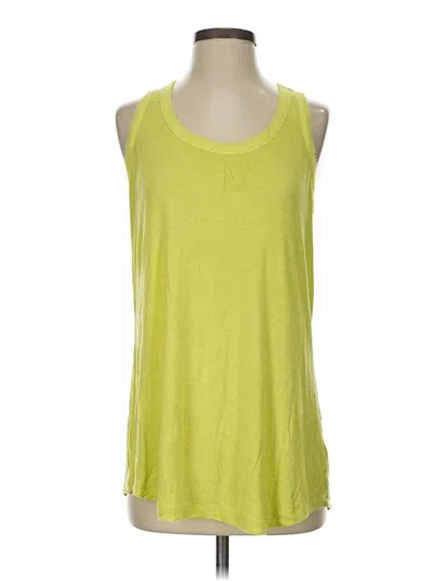 Pre-owned Cabi Sleeveless Top Green Scoop Neck Tops