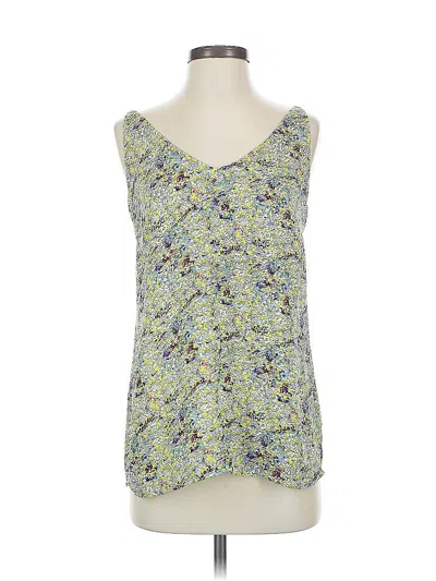 Pre-owned Cabi Sleeveless Top Green Sweetheart Neckline Tops