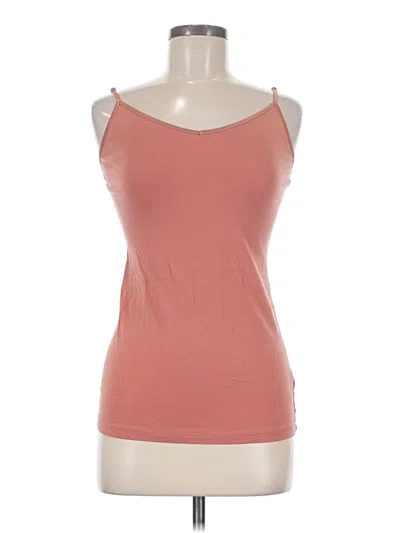 Pre-owned Cabi Sleeveless Top Orange Sweetheart Neckline Tops