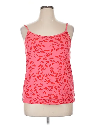 Pre-owned Cabi Sleeveless Top Pink Scoop Neck Tops