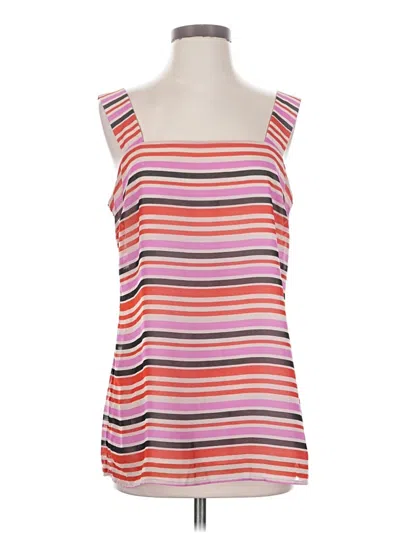 Pre-owned Cabi Sleeveless Top Pink Scoop Neck Tops