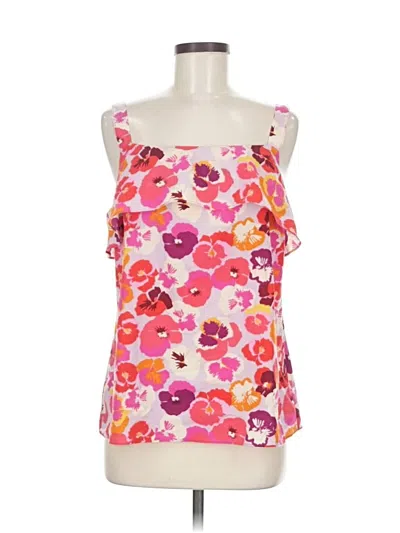 Pre-owned Cabi Sleeveless Top Pink Sweetheart Neckline Tops