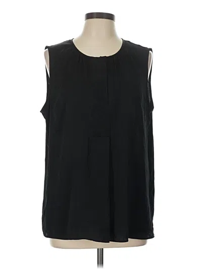 Pre-owned Cabi Sleeveless T-shirt In Black