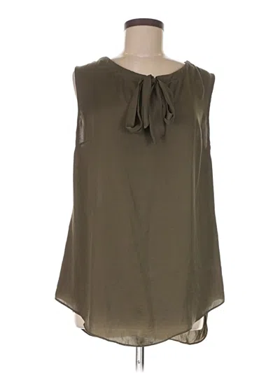 Pre-owned Cabi Sleeveless T-shirt In Brown