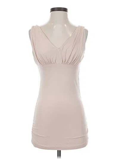 Pre-owned Cabi Sleeveless T-shirt In Brown