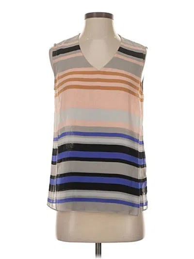 Pre-owned Cabi Sleeveless T-shirt In Brown