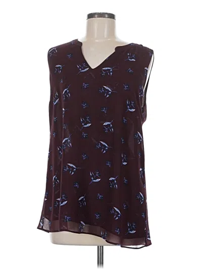Pre-owned Cabi Sleeveless T-shirt In Brown