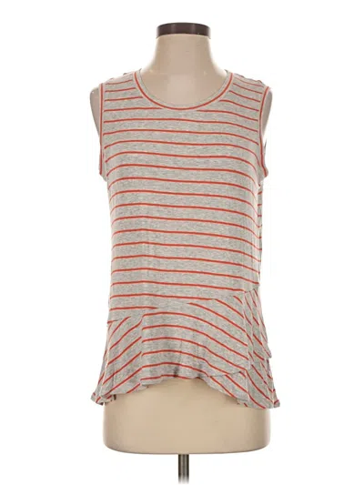 Pre-owned Cabi Sleeveless T-shirt In Brown