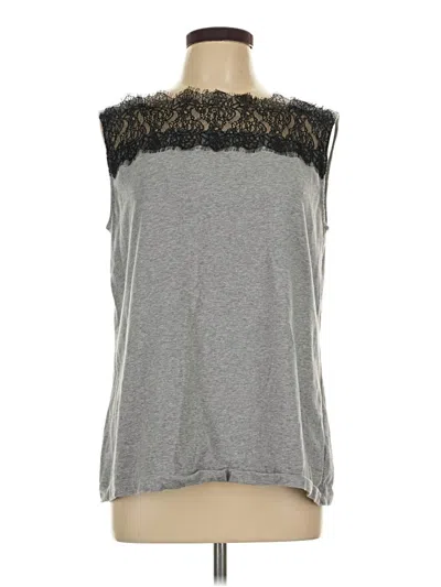 Pre-owned Cabi Sleeveless T-shirt In Gray
