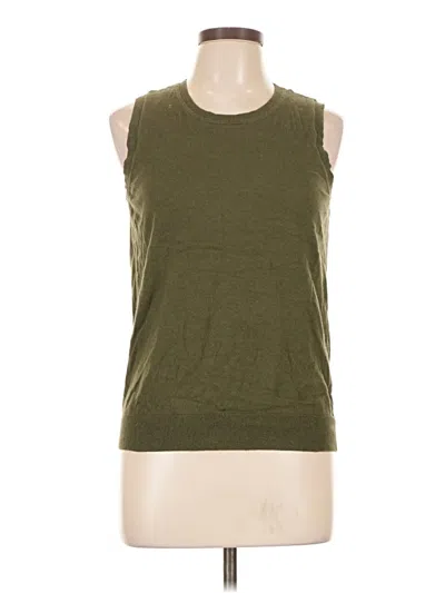 Pre-owned Cabi Sleeveless T-shirt In Green