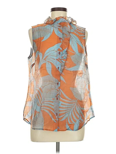 Pre-owned Cabi Sleeveless T-shirt In Orange