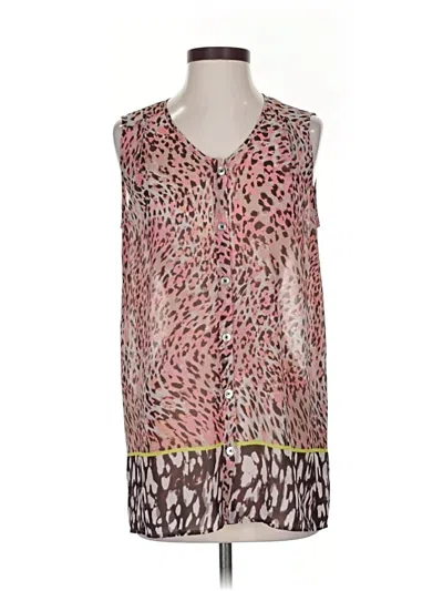 Pre-owned Cabi Sleeveless T-shirt In Pink