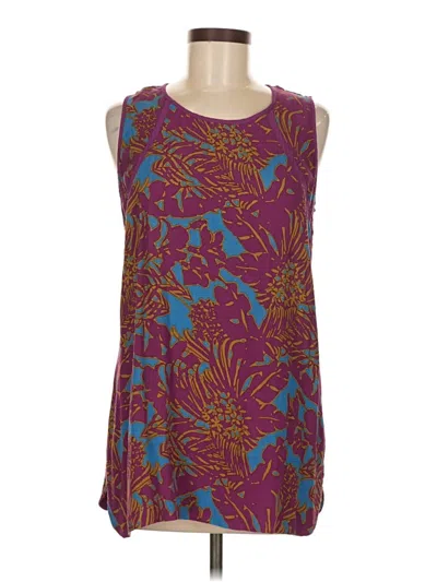 Pre-owned Cabi Sleeveless T-shirt In Purple