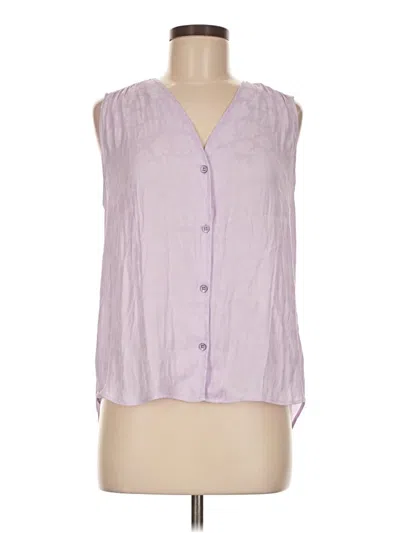 Pre-owned Cabi Sleeveless T-shirt In Purple