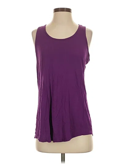 Pre-owned Cabi Sleeveless T-shirt In Purple
