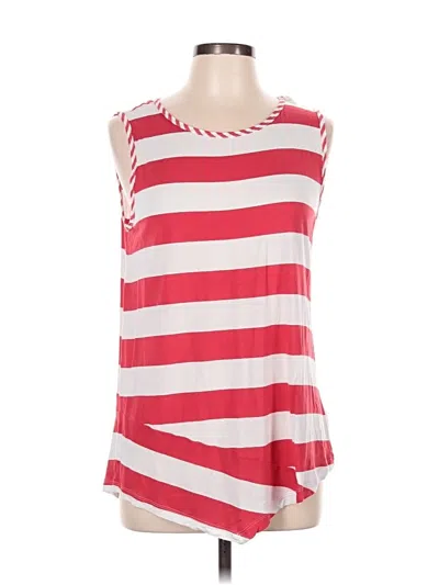 Pre-owned Cabi Sleeveless T-shirt In Red