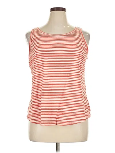 Pre-owned Cabi Sleeveless T-shirt In Red